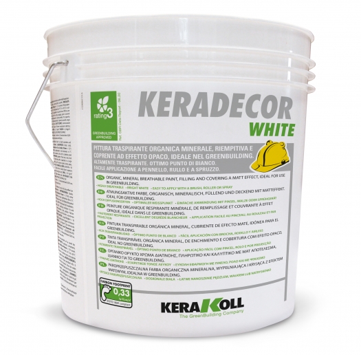 Keradecor White - Bote 4L / 14L