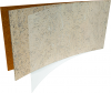 Corcho Natural Decorativo Fiord White - Planchas 600x300x3mm
