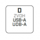 D USB-A UDB-A HT