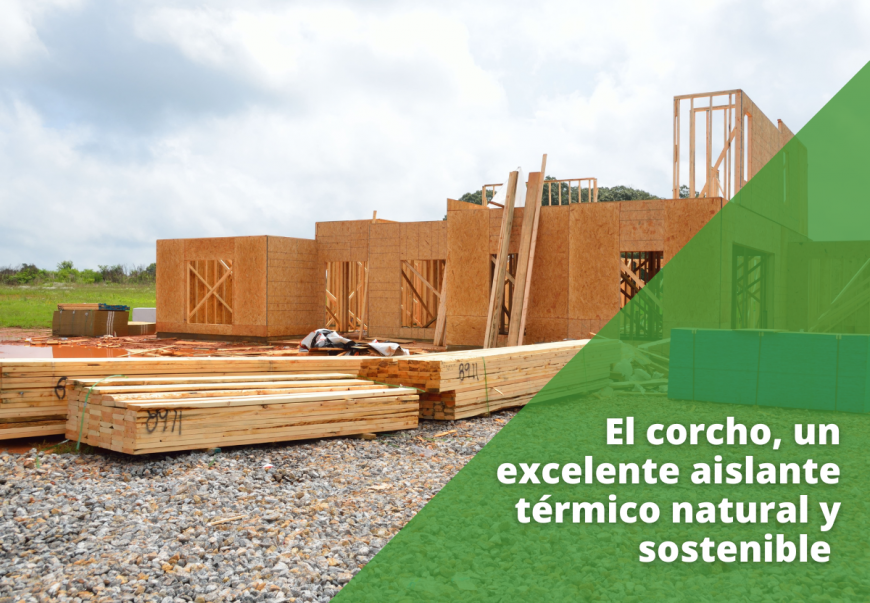 El corcho, un excelente aislante térmico natural y sostenible 