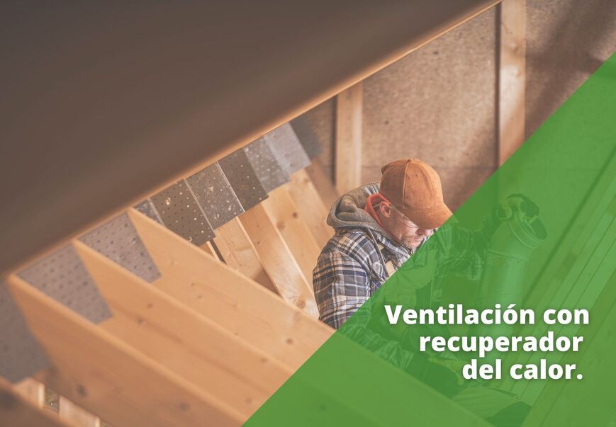 Ventilación con recuperador del calor. Funcionamiento y dónde colocarlo
